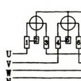 三相四線(xiàn)電表接線(xiàn)方法