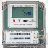 煙臺威思頓DDS1079單相電能上脈沖燈代表什么含義？